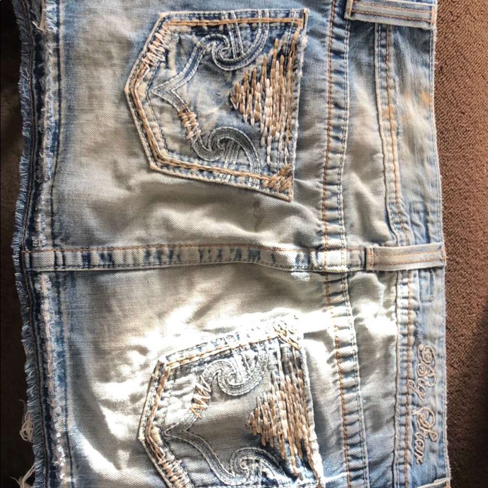 Big star short jean skirt